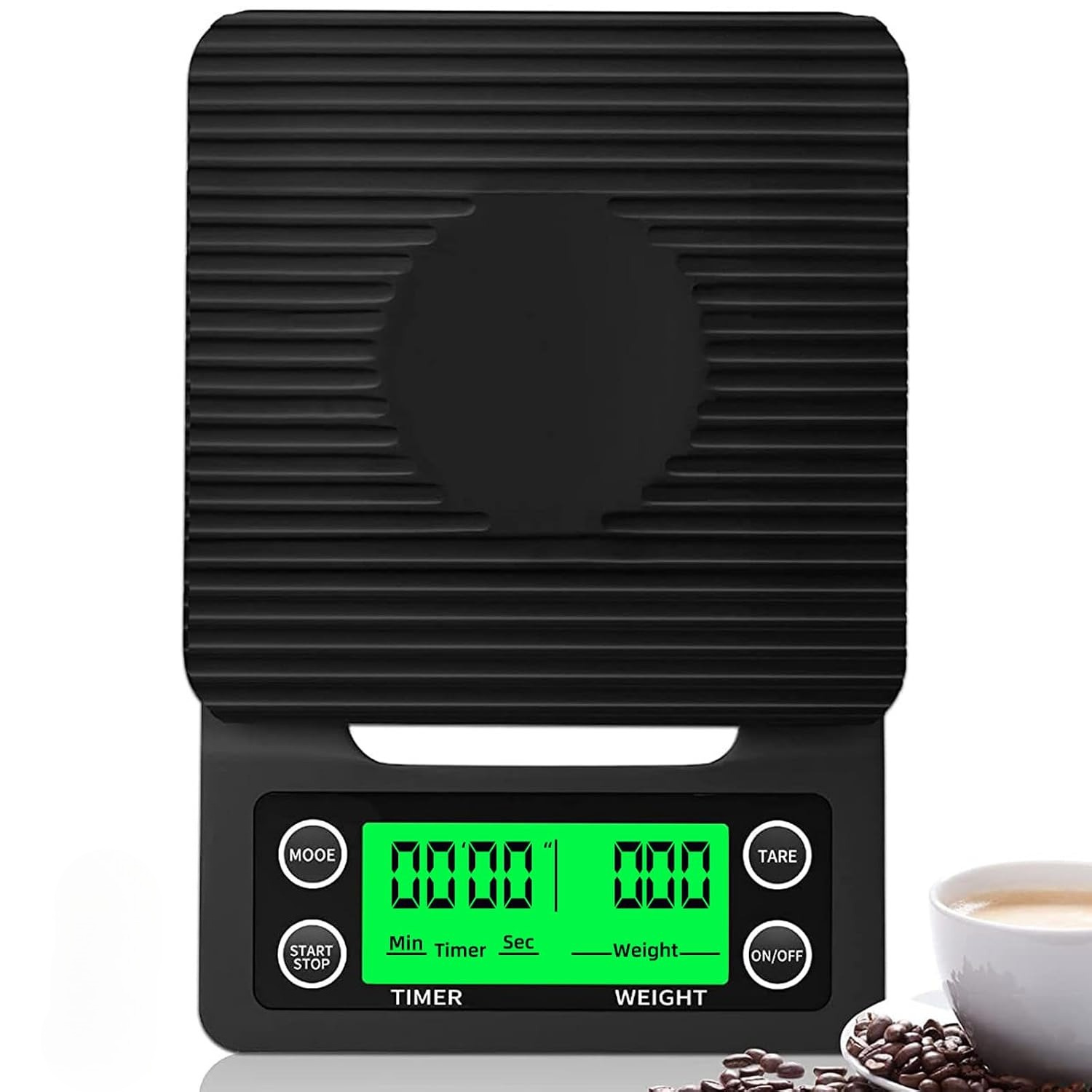 Kitchen Timer Digital - เครื่องชั่งกาแฟแบบหยด 3 กก./0.1 กรัม 5 กก./0.1
