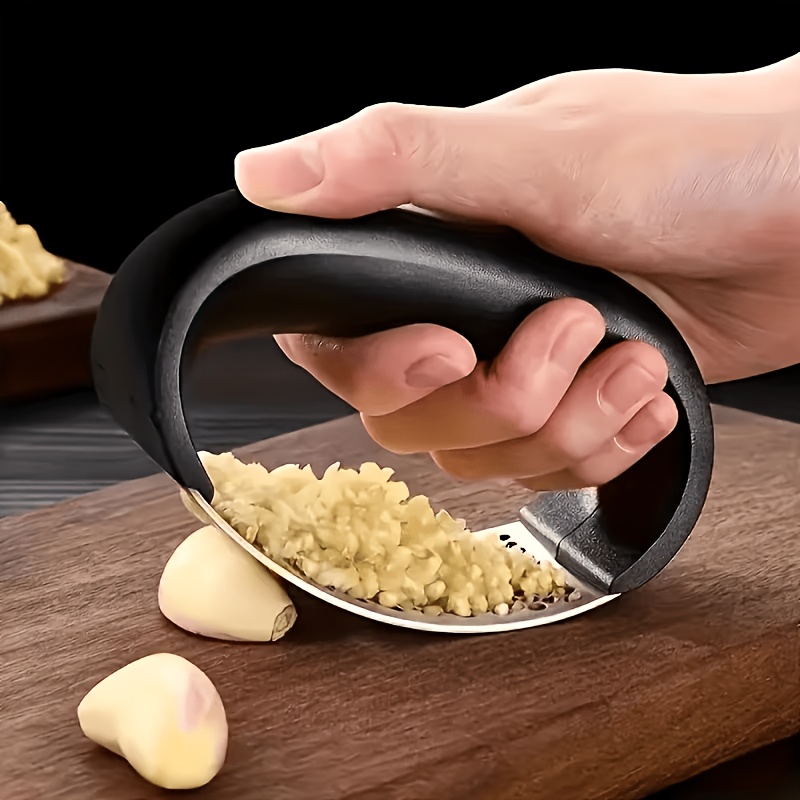 Kitchen Gadgets Garlic - ที่บดกระเทียมสแตนเลสแบบใช้มือ ที่บดกระเทียม ขิง ผลไม้ ผัก อุปกรณ์ครัว