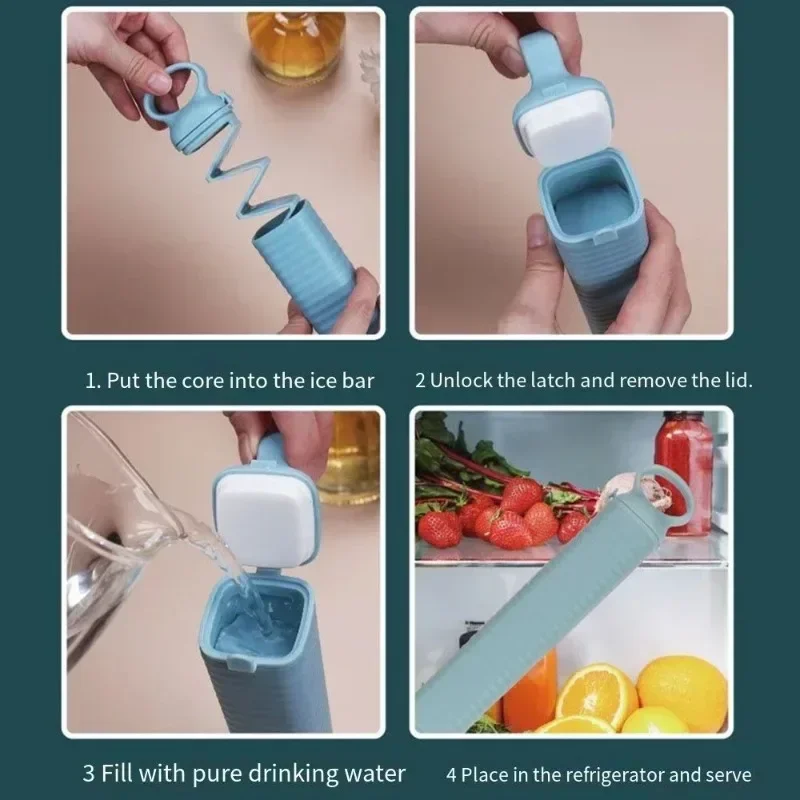 ถาดน้ำแข็งซิลิโคนแบบสร้างสรรค์ - Kitchen Gadgets Home Party บทวิจารณ์และราคา