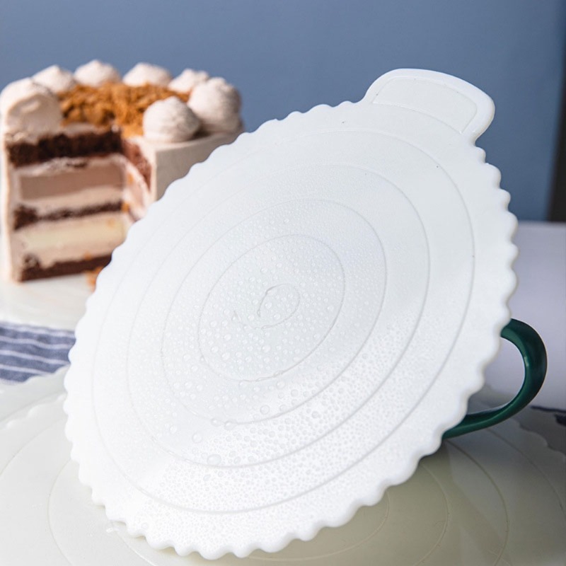 ถาดเค้กพลาสติกทรงกลมแบบใช้ซ้ำไ - Kitchen Gadgets Home Party บทวิจารณ์และราคา