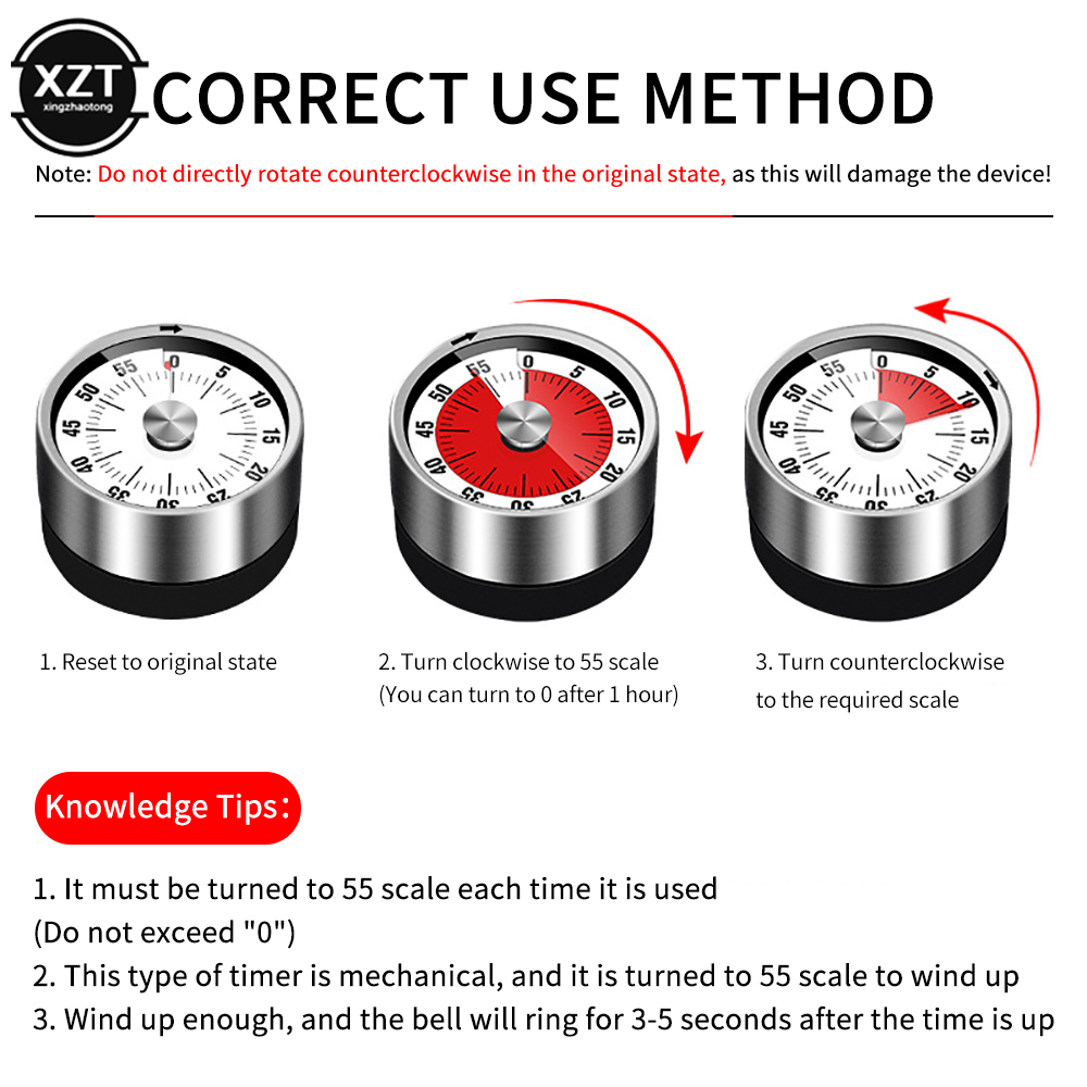 Creative Magnetic สแตนเลสจับเว - Kitchen Timer Digital บทวิจารณ์และราคา