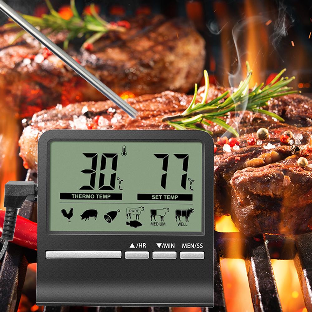 เทอร์โมมิเตอร์ดิจิตอลสำหรับครั - Kitchen Timer Digital บทวิจารณ์และราคา