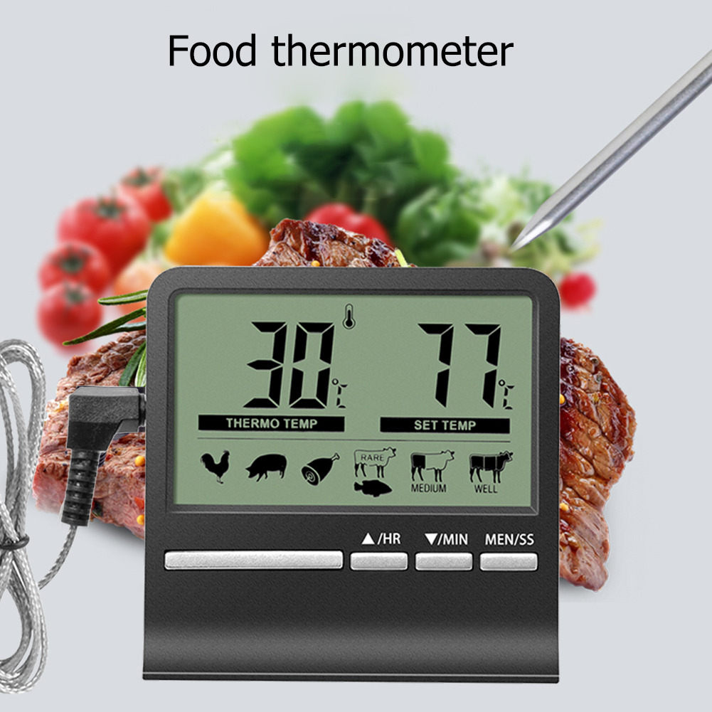 เทอร์โมมิเตอร์ดิจิตอลสำหรับครั - Kitchen Timer Digital บทวิจารณ์และราคา