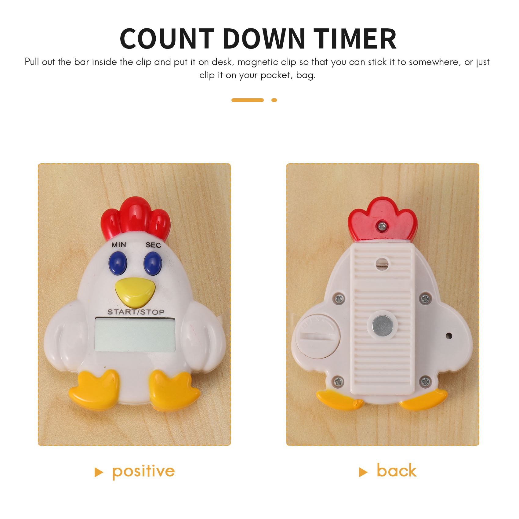 เครื่องมือจับเวลาแบบหนีบนับถอย - Kitchen Timer Digital บทวิจารณ์และราคา