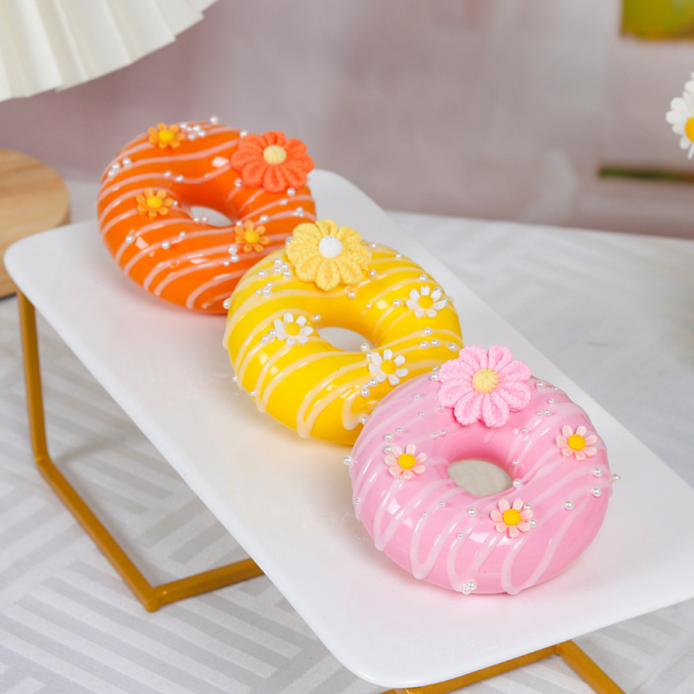 แม่เหล็กติดตู้เย็นรูปโดนัทตกแต - Kitchen Gadgets Home Party บทวิจารณ์และราคา