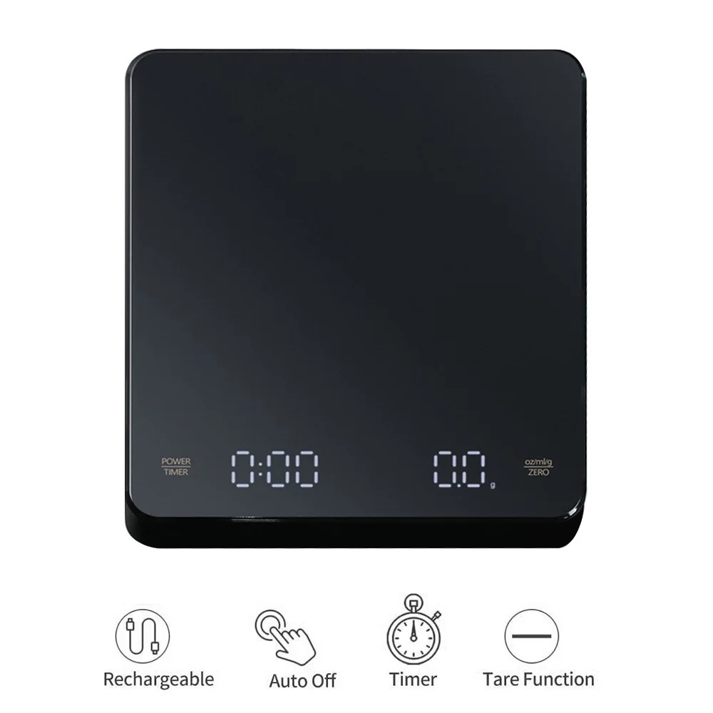 เครื่องชั่งกาแฟดิจิตอลพร้อมตัว - Kitchen Timer Digital บทวิจารณ์และราคา