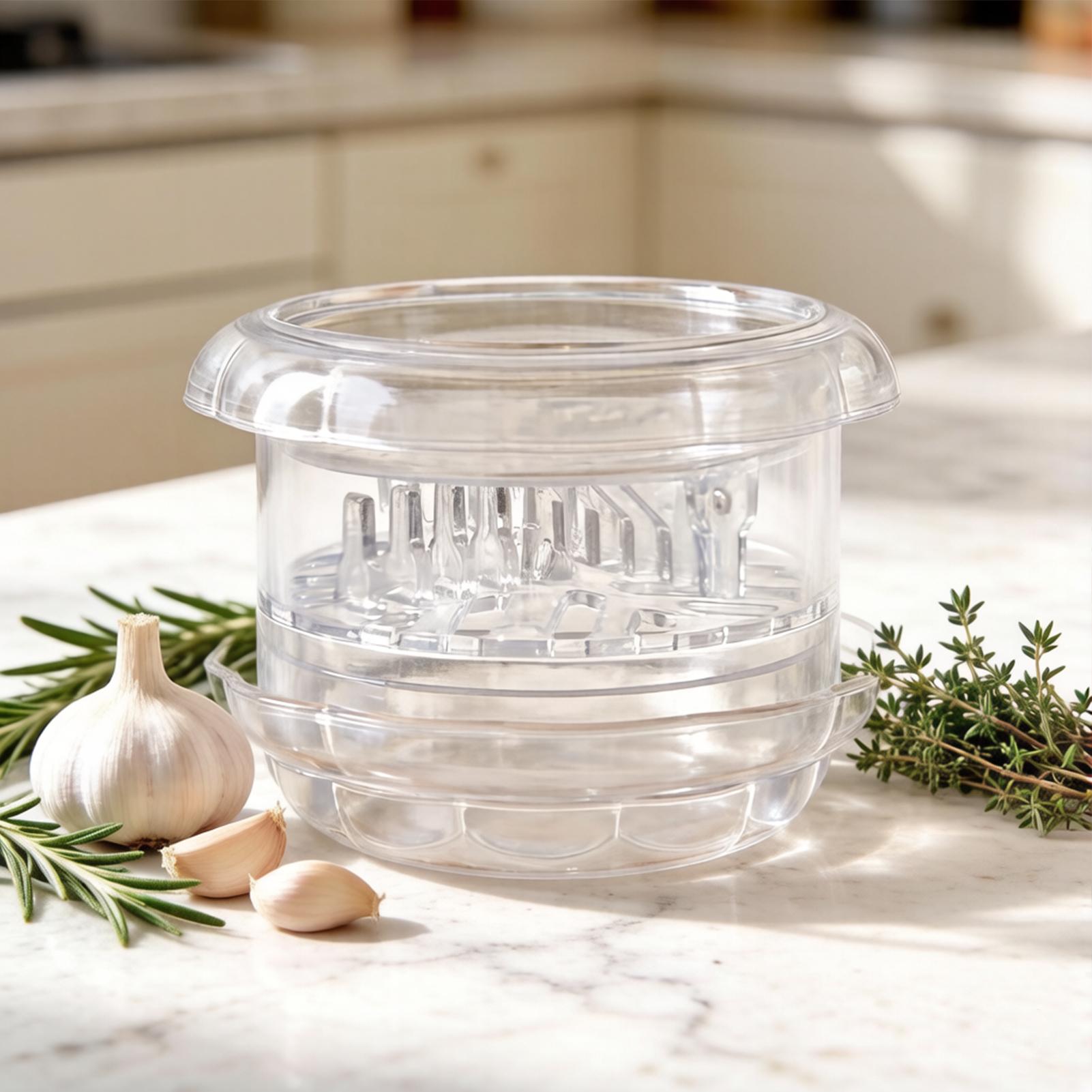 เครื่องบดกระเทียมแบบพกพา 1 ชิ้ - Kitchen Gadgets Garlic บทวิจารณ์และราคา