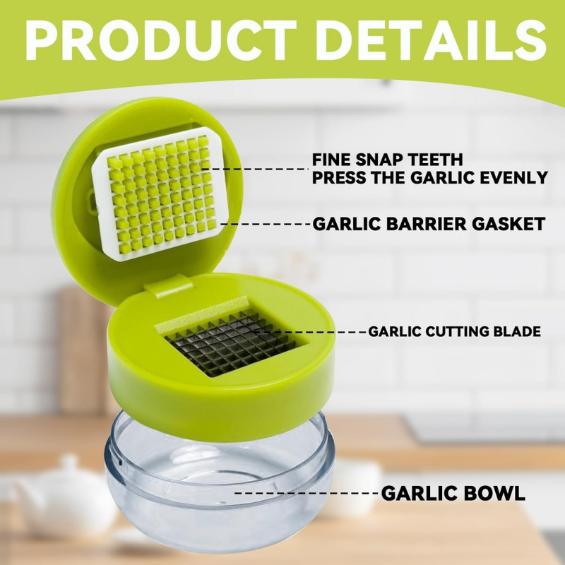 เครื่องบดกระเทียมสำหรับครัว ใช - Kitchen Gadgets Garlic บทวิจารณ์และราคา