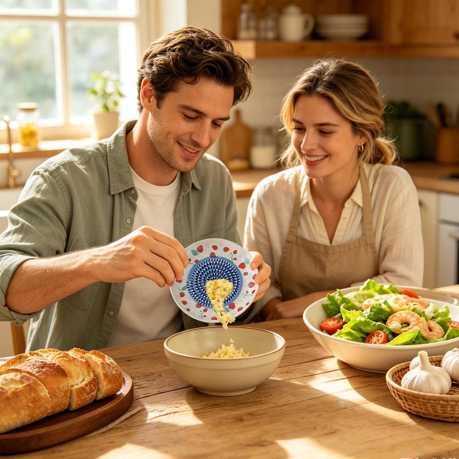ที่บดกระเทียมขิงแบบเซรามิก แผ่ - Kitchen Gadgets Garlic บทวิจารณ์และราคา