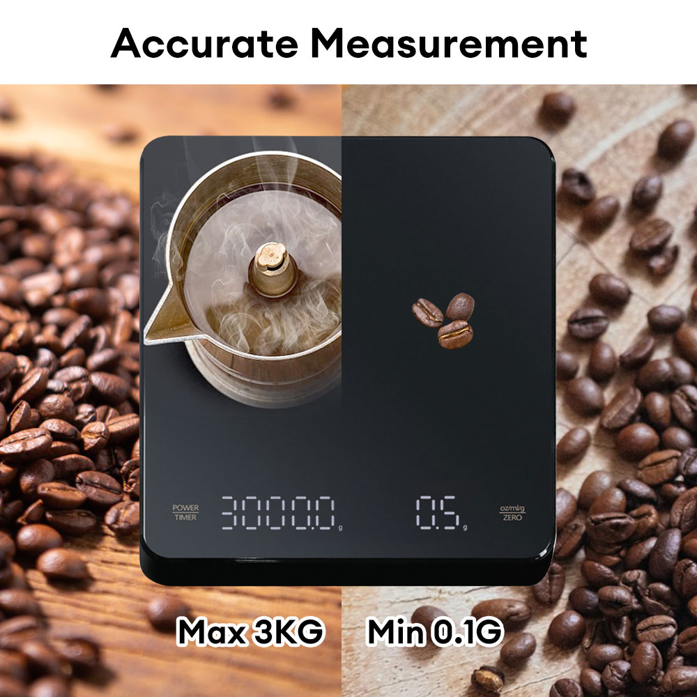 เครื่องชั่งกาแฟดิจิตอลพร้อมตัว - Kitchen Timer Digital บทวิจารณ์และราคา