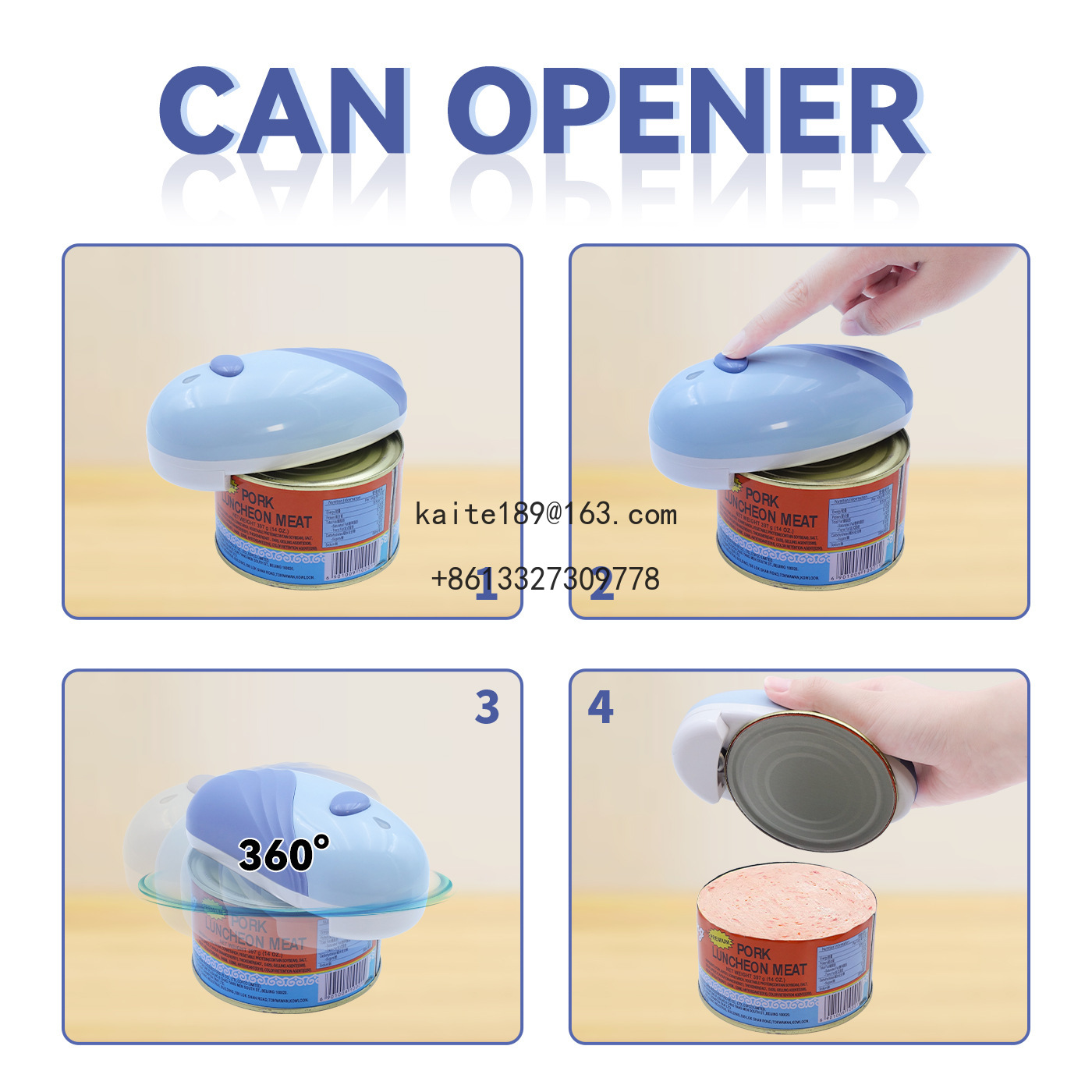 ที่เปิดกระป๋องและขวดอัตโนมัติแ - Kitchen Gadgets New Products บทวิจารณ์และราคา