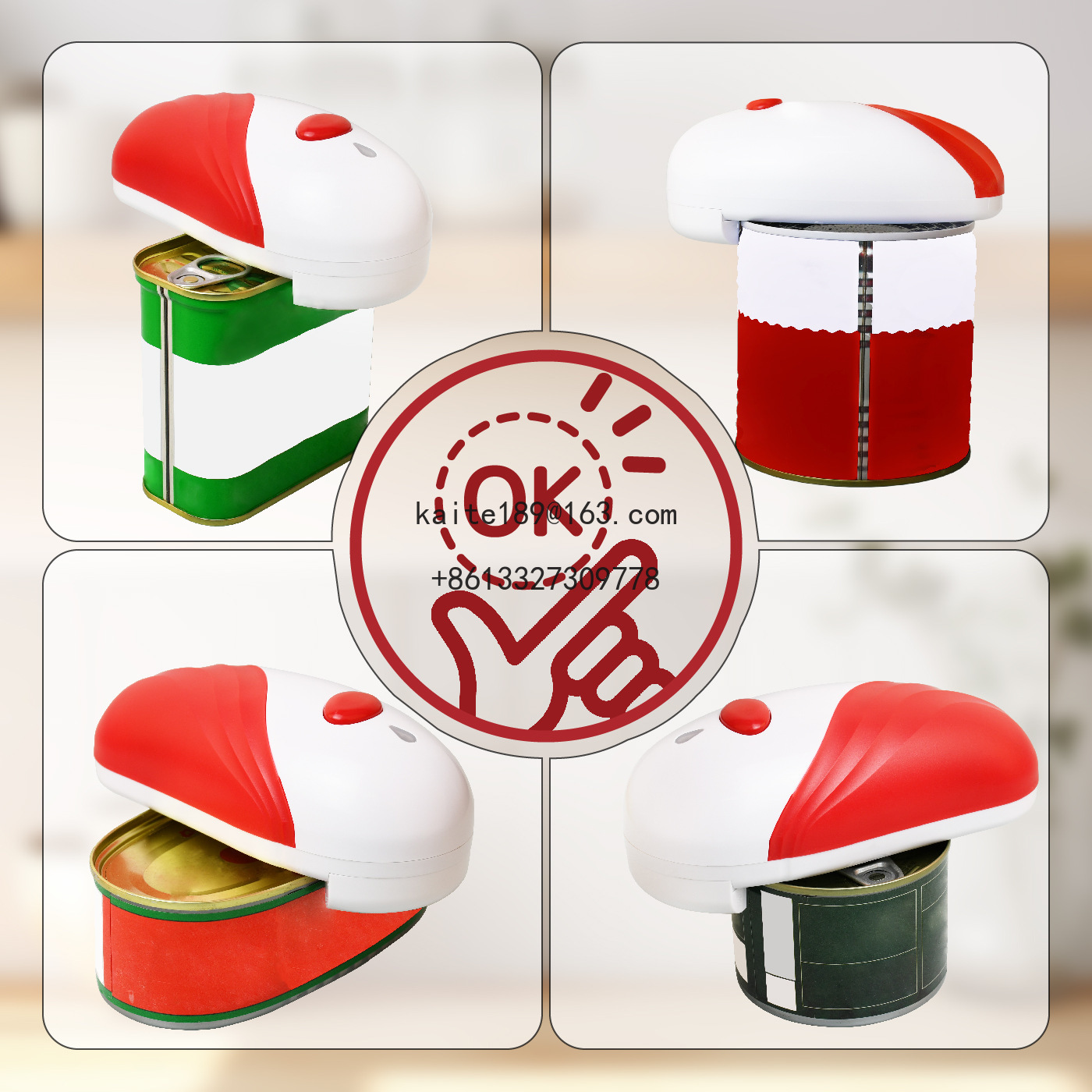 ที่เปิดกระป๋องและขวดอัตโนมัติแ - Kitchen Gadgets New Products บทวิจารณ์และราคา