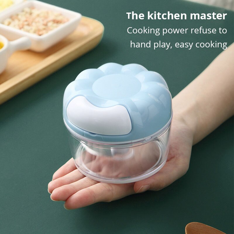 เครื่องบดกระเทียมแบบมือหมุน สี - Kitchen Gadgets Garlic บทวิจารณ์และราคา