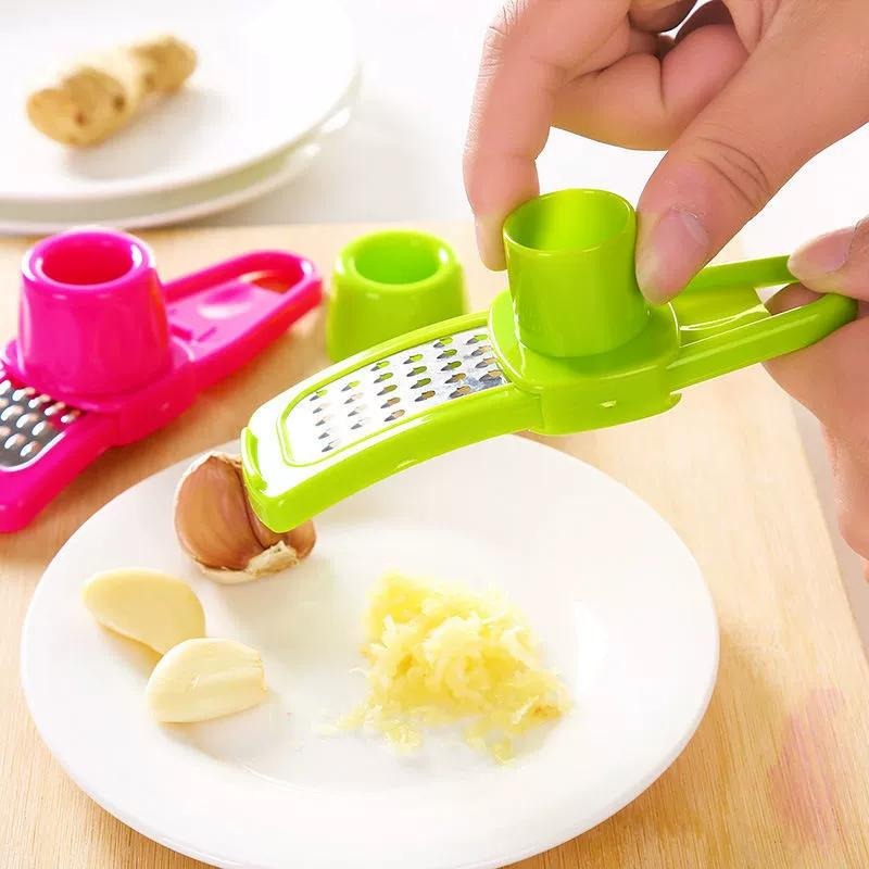 เครื่องบดกระเทียมแบบกดมือ เครื - Kitchen Gadgets Garlic บทวิจารณ์และราคา