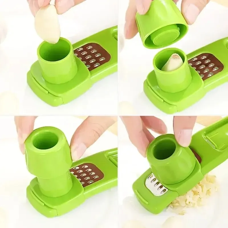 เครื่องบดกระเทียมแบบกดมือ เครื - Kitchen Gadgets Garlic บทวิจารณ์และราคา