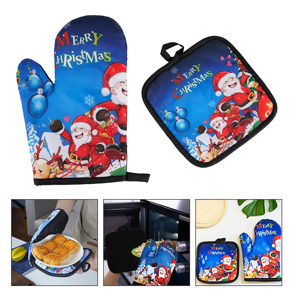 ถุงมือกันความร้อน ถุงมือคริสต์ - Kitchen Gadgets Xmas Gifts บทวิจารณ์และราคา