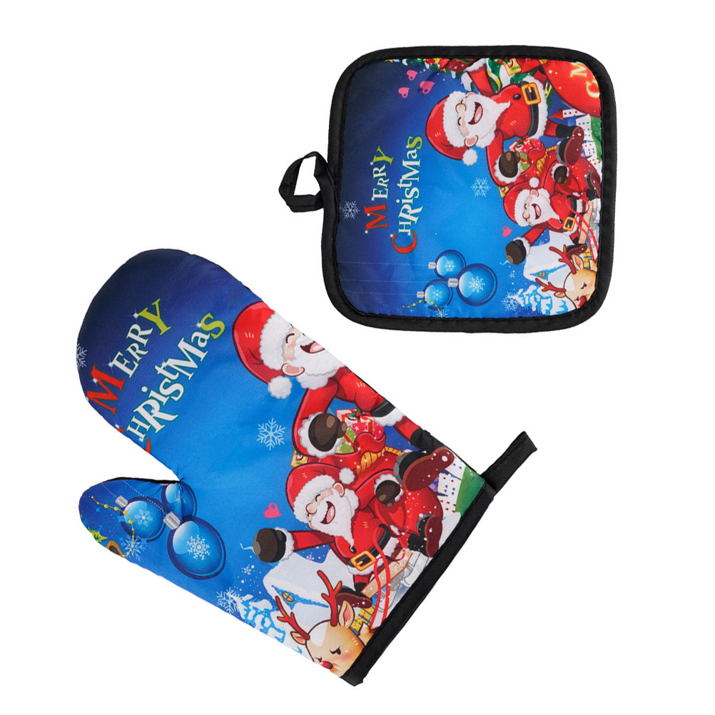 ถุงมือกันความร้อน ถุงมือคริสต์ - Kitchen Gadgets Xmas Gifts บทวิจารณ์และราคา