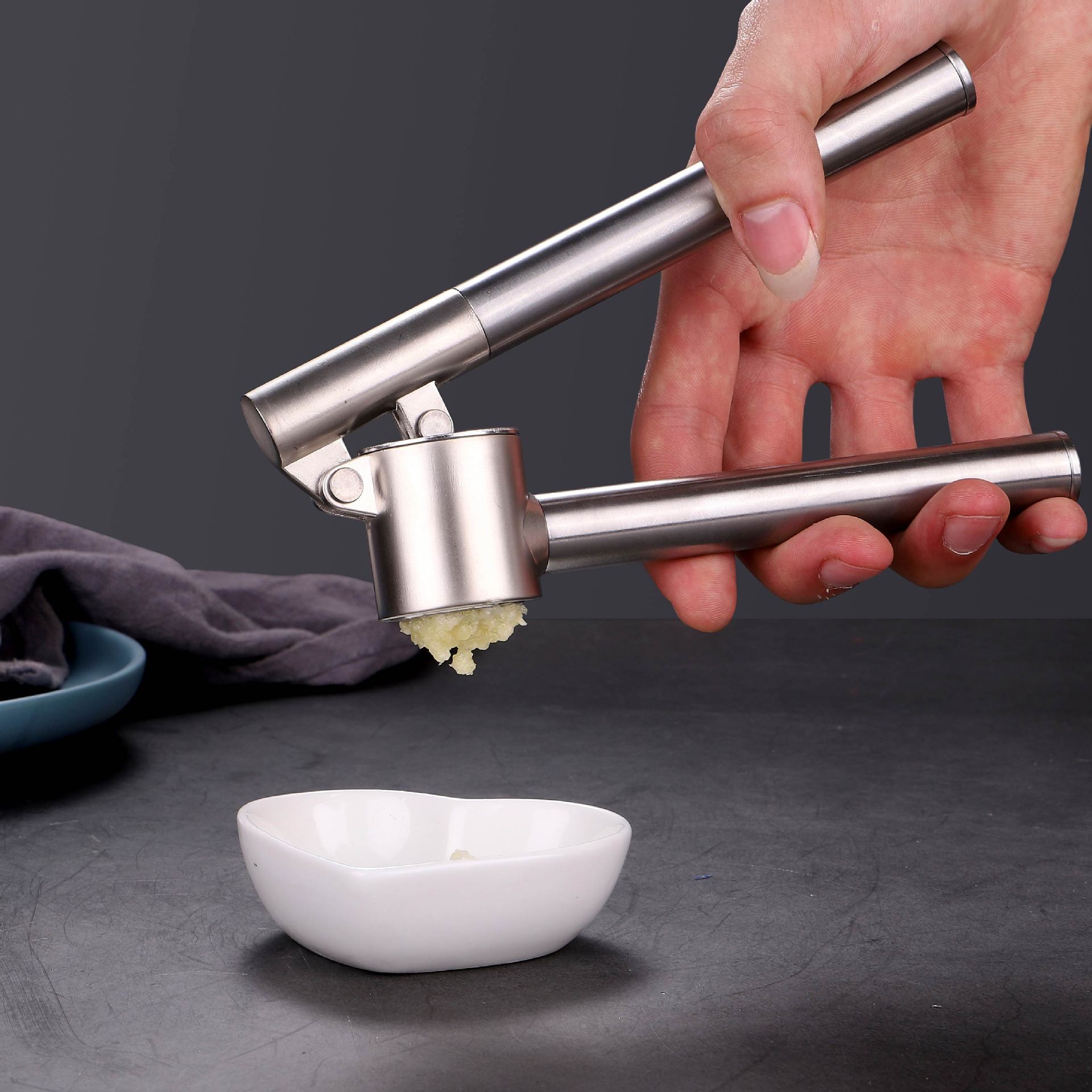 เครื่องบดกระเทียมสแตนเลสสำหรับ - Kitchen Gadgets Garlic บทวิจารณ์และราคา